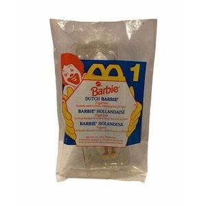 McDonald's 1995 Mattel Dutch Barbie #1 Figurine With Base Happy Meal Kids Toy